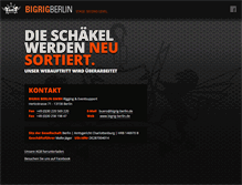 Tablet Screenshot of bigrig-berlin.de